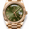 Rolex רולקס Day-Date 40 | רפרנס 228235 | לוח ירוק זית | זהב ורוד 18K