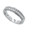 Modern 18K Gold Diamonds Ring