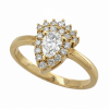 Classic 14K Gold Diamonds Ring