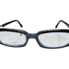 CHANEL Pre-Owned Dark blue optical glasses with gold logo