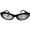 CHANEL Pre-Owned Dark blue optical glasses with gold logo