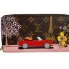 LOUIS VUITTON PRE-OWNED Limited Edition Christmas 2019 Continental Zippy Purse – Paris Vivienne Animation