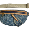 LOUIS VUITTON PRE-OWNED High Rise Monogram Denim Bum Bag