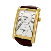 Frederique Constant Carrée Silver Dual Time – אלגנטיות קלאסית עם פונקציית זמן כפול